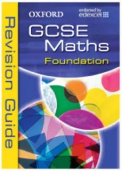 Image of Oxford Gcse Maths. Foundation Revision Guide by Dave Capewell Paperback