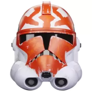 Image of Hasbro Star Wars The Black Series Clone Trooper Premium Electronic Roleplay Helmet
