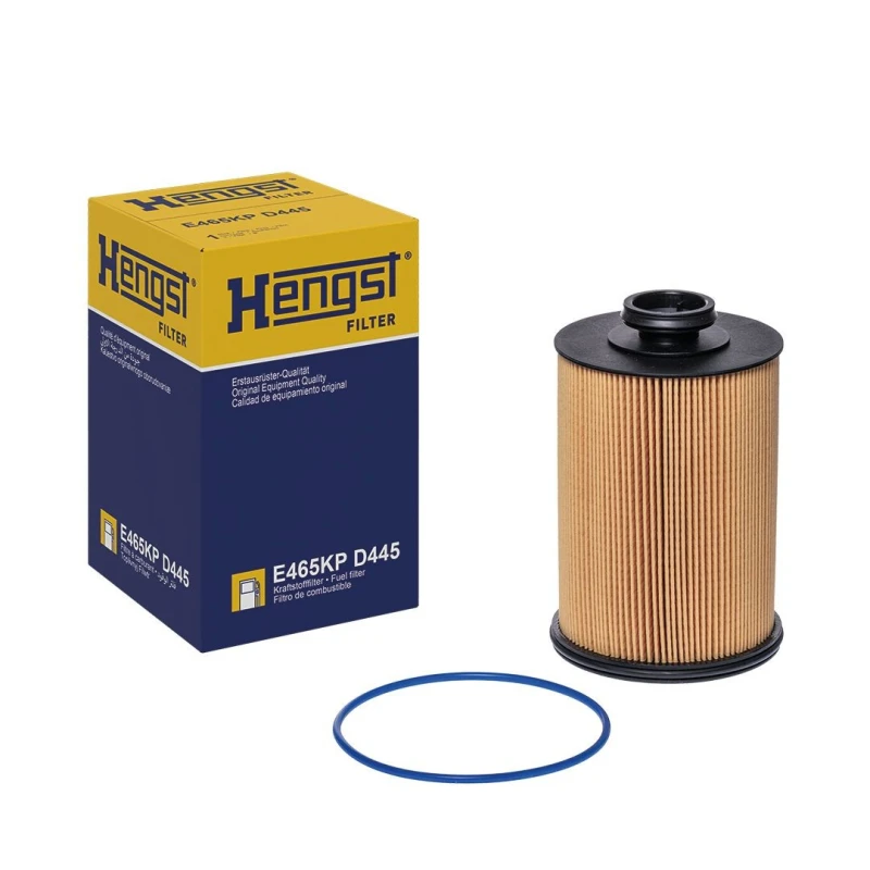 Image of HENGST FILTER E465KP D445 Fuel Filter with gaskets/seals Fuel filter (9)