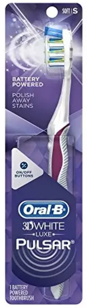 Image of Oral B Pulsar 3D White Luxe Battery Powered Toothbrush