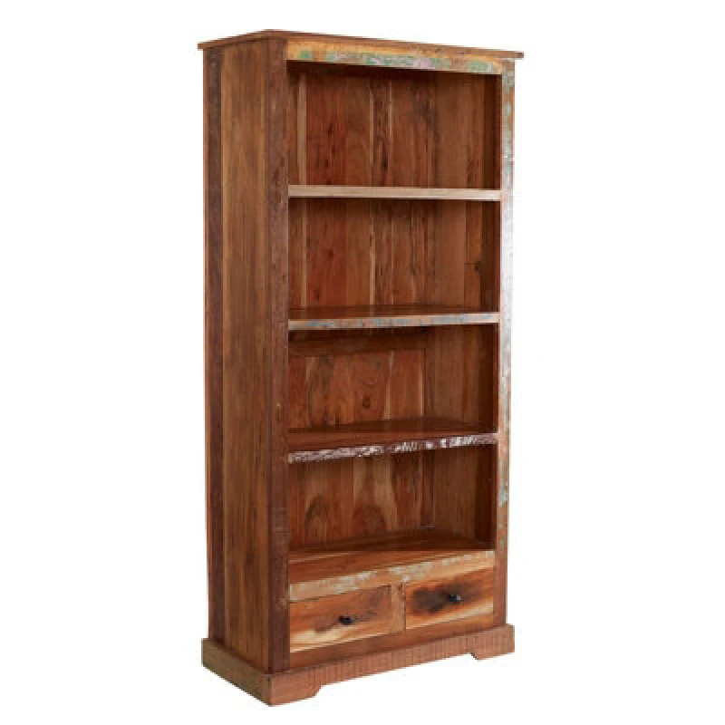 Image of Buttercup Farm Coastal Large Bookcase - Wood - L40 X W85 X H180 Cm