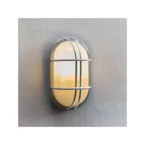 image of Garden Trading St Ives Bulk Head Cage Nautical Mains Fisherman Wall Light LAHP03