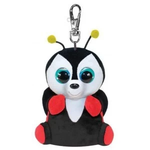Image of Lumo Stars Mini Keyring - Ladybird Leppis Plush Toy