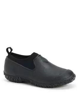 Image of Muck Boots Muckster II Low Welly Shoe Black, Size 8, Women