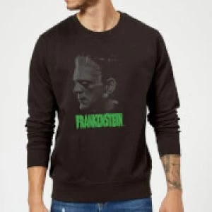 Image of Universal Monsters Frankenstein Greyscale Sweatshirt - Black - XXL