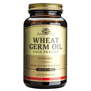 Image of Solgar Wheat Germ Oil Softgels 100 softgels