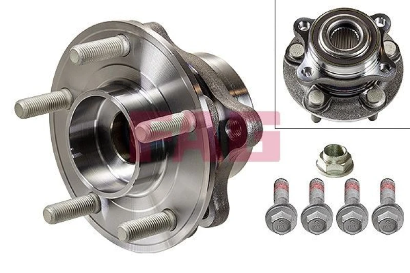 Image of Wheel bearing kit FAG 713 6792 10