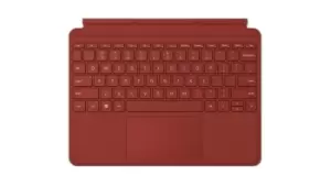 image of Microsoft Surface Go Type Cover Red QWERTY English