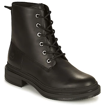 image of Timberland LISBON LANE BOOT womens Mid Boots in Black,4,5,6,7,7.5