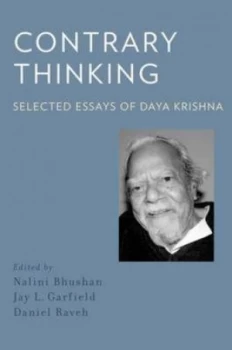Image of Contrary Thinking by Daya Krishna Hardback