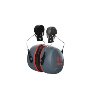 image of AEB040-0C1-A00 Sonis 3 Helmet Mounted Ear Defenders SNR 36 - JSP