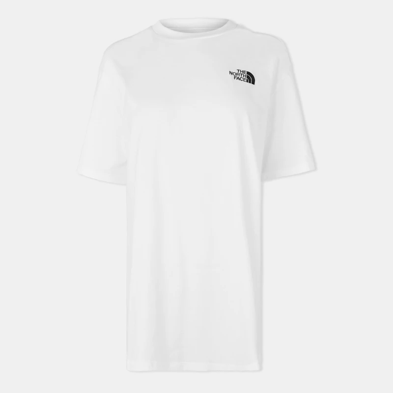 Image of The North Face Womens Essential Cotton Oversized T-Shirt White female 14 (L)