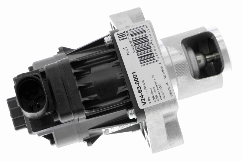 Image of VEMO V24-63-0001 EGR valve Control Valve, Electric, without gaskets/seals, Q+, original equipment manufacturer quality EGR Valve (1145)