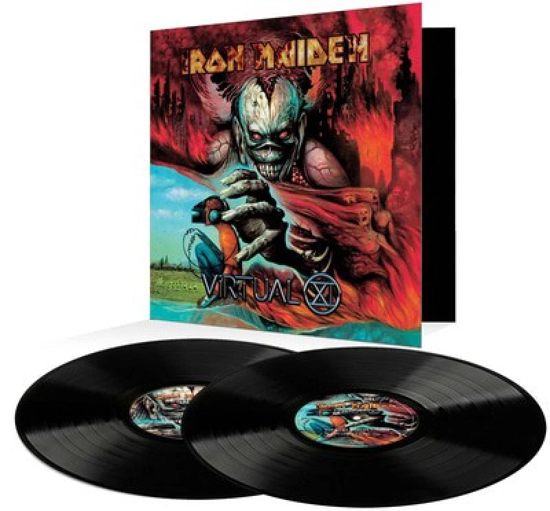 Image of Iron Maiden Virtual XI - 180 Gram 2017 UK 2-LP vinyl set 0190295851996