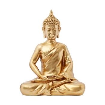 image of Biba Seated Buddha Ornament - Gold