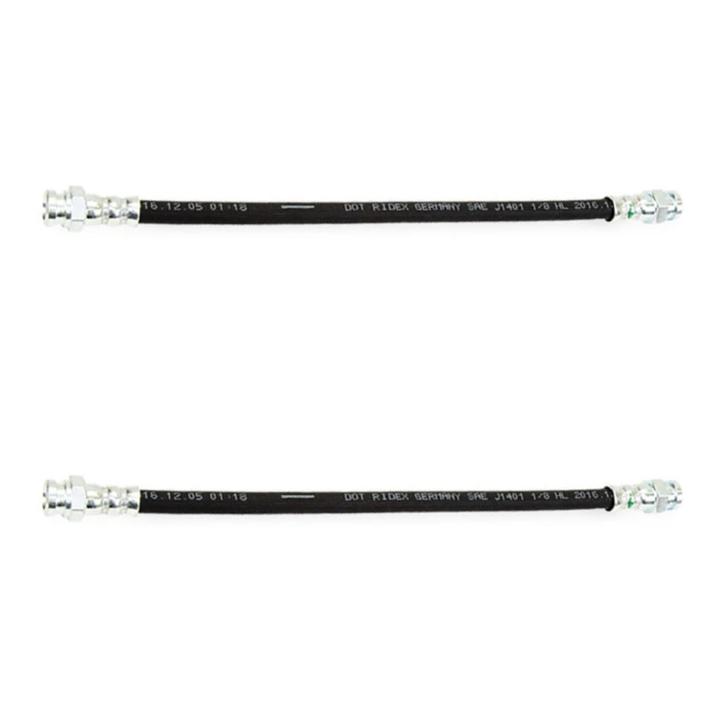 Image of RIDEX 83B0712 Brake Hose Rear Axle both sides Brake Hose (83)