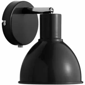 image of Nordlux Lighting - Nordlux Pop Dome Wall Lamp Black, E27