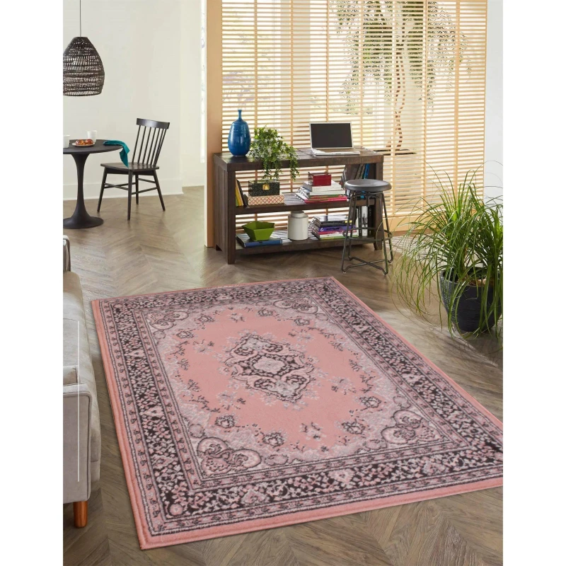 Image of Rugstyle TRADITIONAL POLY LANCASHIRE Blush unisex 160x230cm