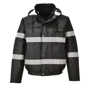 Image of Oxford Weave 300D Class 3 Iona Lite Bomber Jacket Black 2XL