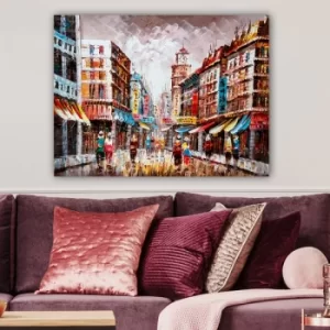 Image of 614614379_70100 Multicolor Decorative Canvas Painting