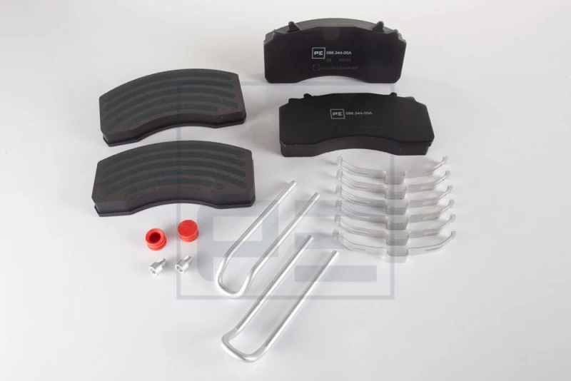 Image of PETERS ENNEPETAL Brake pad set PETERS ENNEPETAL 086.344-00A
