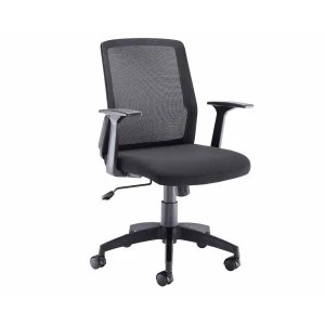 image of TC Office Denali Mid Back Mesh Task Chair, Black