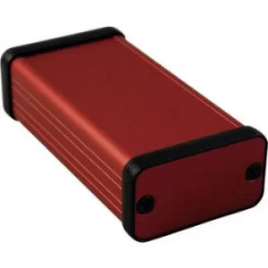 image of Hammond Electronics 1455D801RD 1455D801RD Treaded casing 80 x 45 x 25 Aluminium Red