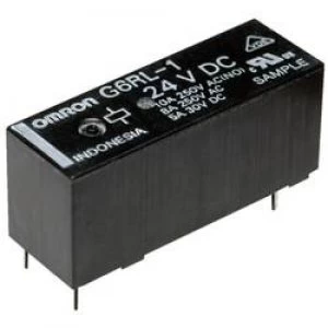 Image of PCB relays 5 Vdc 10 A 1 change over Omron G6RL 14
