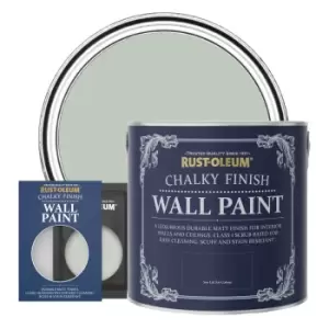 Image of Rust-Oleum Wall & Ceiling Paint - CHALK GREEN - 2.5L