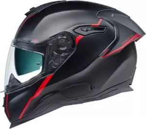 Image of Nexx SX.100R Shortcut Helmet, black-red Size M black-red, Size M