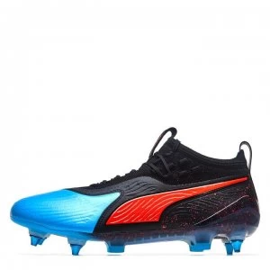 image of Puma One 19.1 SG Football Boots - Bleu Azur/Red B