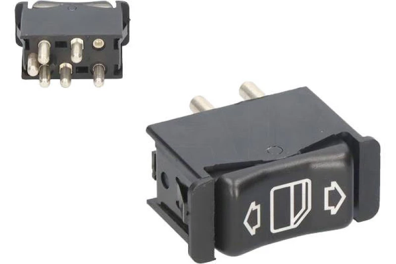 Image of Alfa e-Parts AF00428 Switch, window winder Interior Brass Switch,window winder (1761)