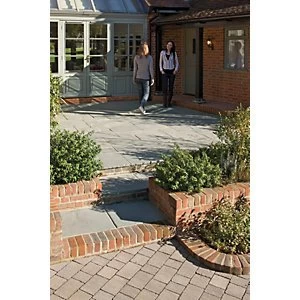 image of Marshalls Coach House Riven Heathland Mixed Size Paving Patio Pack B 9.7 m2