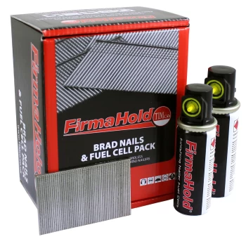 Image of Firmahold Straight 16 Gauge Finishing Brad Nails & Gas 50mm Pack of 2000
