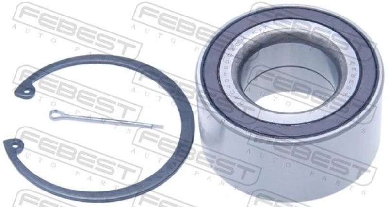Image of Wheel bearing kit FEBEST DAC40780040M-KIT