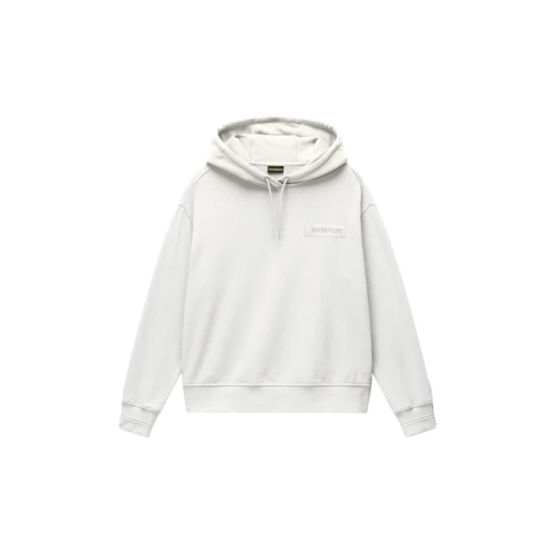 Image of Womens French Terry Hoodie Napapijri Clarao Blanc Female 2XS