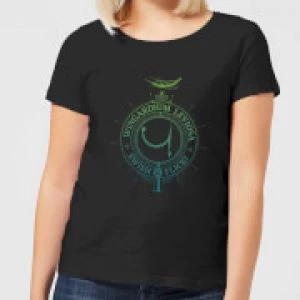Image of Harry Potter Wingardium Leviosa Womens T-Shirt - Black