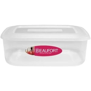 Image of Beaufort Thumbs Up 4.5l Rectangular Food Container Clear
