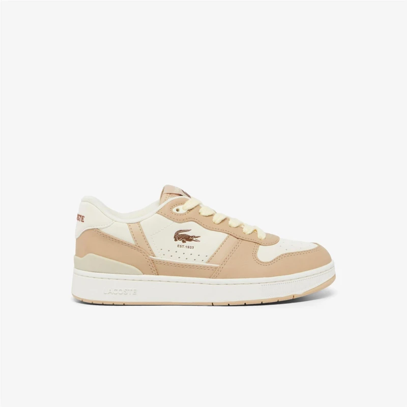 Image of Lacoste T-Clip Set Trainers Brown female UK 4