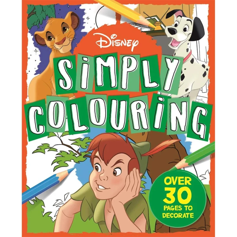 Image of Disney: Simply Colouring Igloo Books Book For Disney Fans Book Igloo Books Books