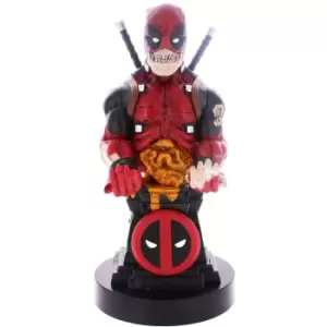 Image of Marvel Zombie Deadpool Cable Guy Controller and Smartphone Stand - Limited Edition (Zavvi Exclusive)