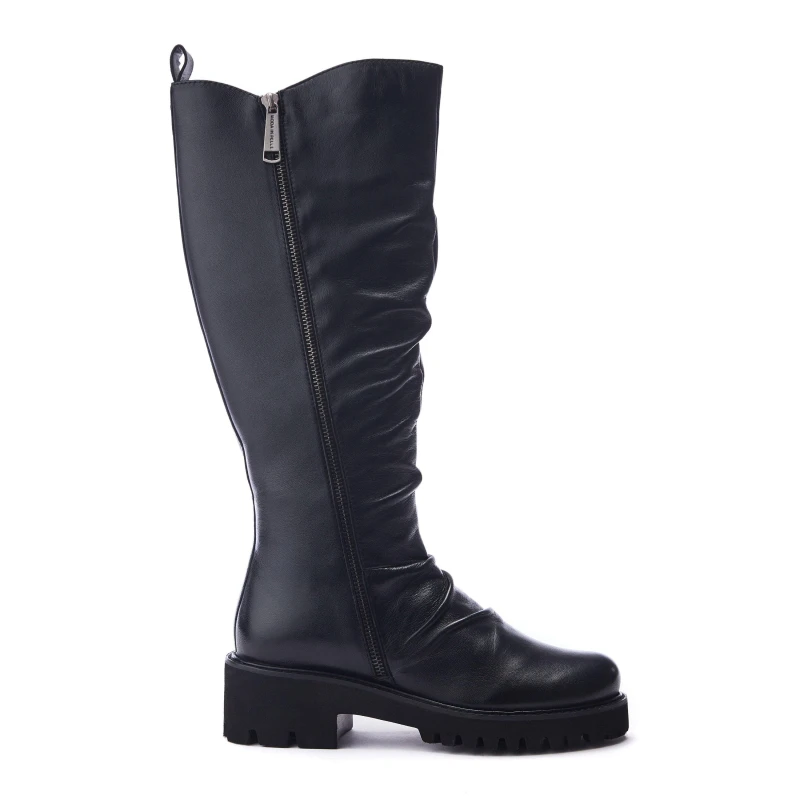 Image of Moda in Pelle Riez Knee High Boots - Black 4