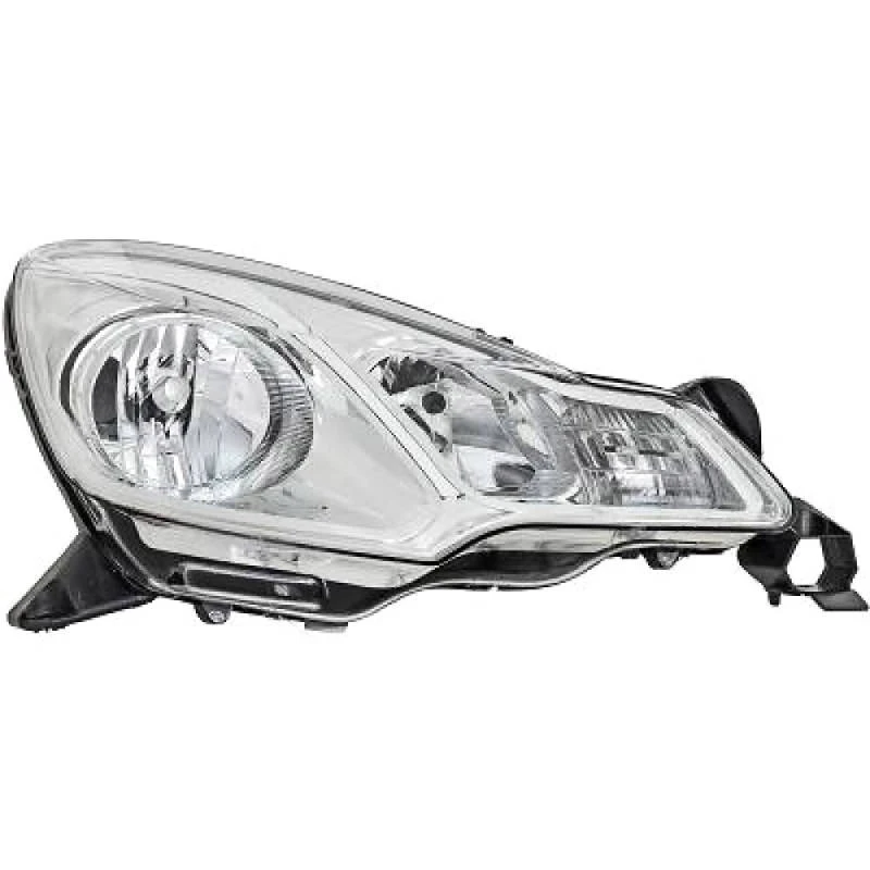 Image of DIEDERICHS 4006980 Headlights H7/H7/H1, Right, with motor for headlamp levelling Headlight (259)