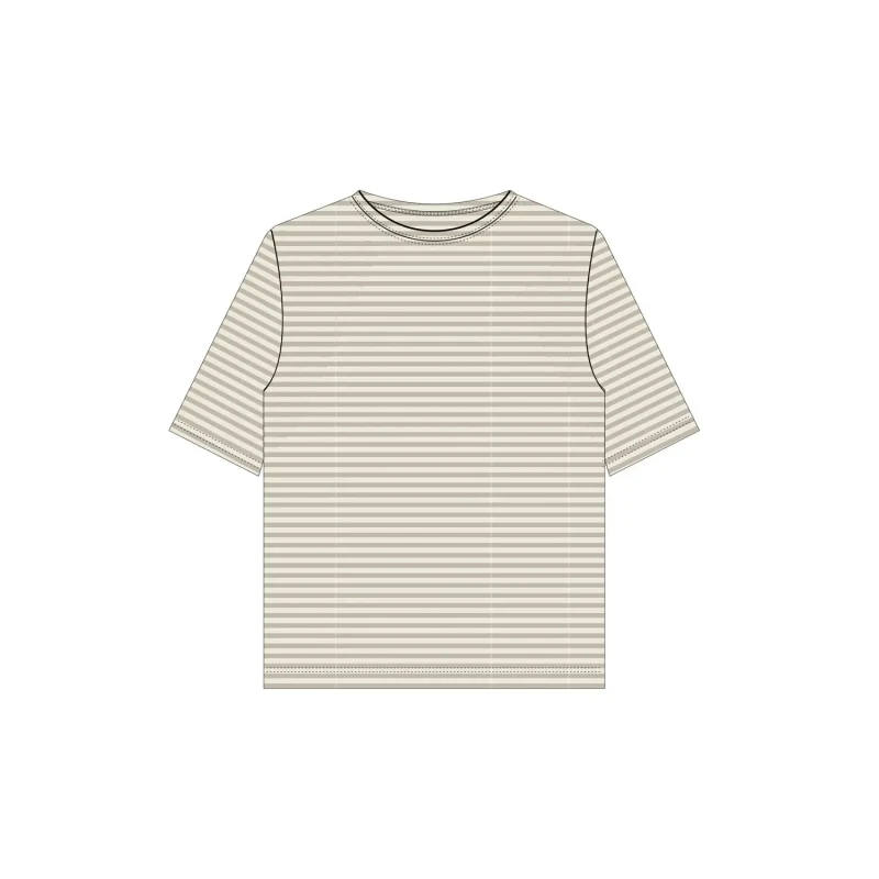Image of moss copenhagen Womens T-Shirt Moss Copenhagen Bahara STP Blanc Female L/XL