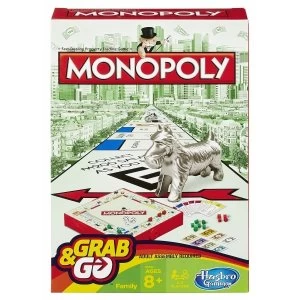Image of Monopoly Grab and Go Travel Board Game