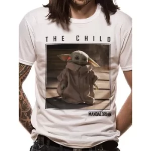 Image of Mandalorian The Child Square Photo Unisex T-Shirt Small