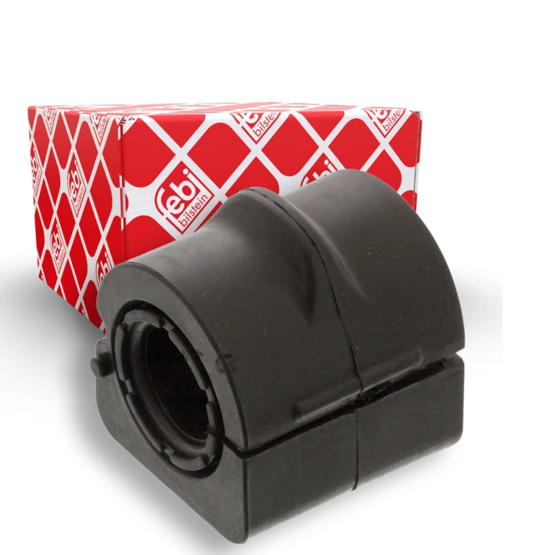 Image of FEBI BILSTEIN 46537 Stabilizer Bushes Rear Axle, Rubber Rubber Anti-roll Bar Bush Kit (1334)