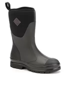Image of Muck Boots Chore Mid Wellington Boot - Black, Size 4, Women