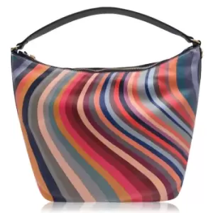 Image of PAUL SMITH Swirl Medium Hobo Bag - Multi