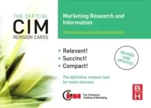 Image of CIM Revision Cards Marketing Research and Information